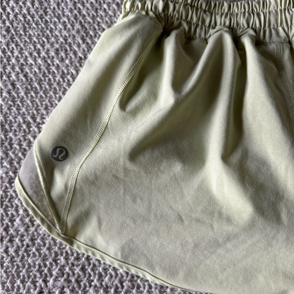 lululemon athletica Yellow and Light Blue Athletic Shorts - Picture 4 of 10
